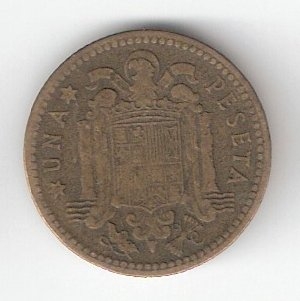 1 pta Franco 1947 (*1951) RC