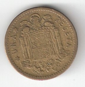 1 pta Franco 1953 (*1956) RC