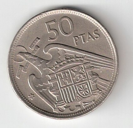 50 ptas Franco 1957 (*1958) BC