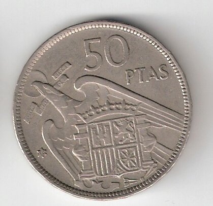 50 ptas Franco 1957 (*1959) BC