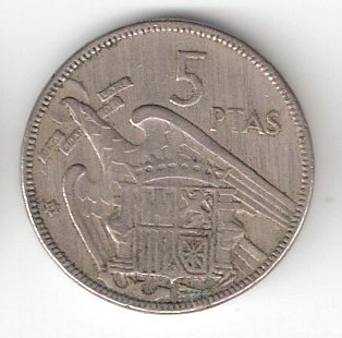 5 ptas Franco 1957 (*1962) BC