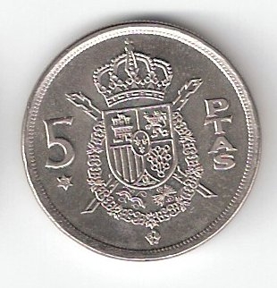 5 ptas Juan Carlos I 1975 (*1978) EBC