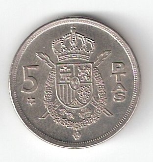 5 ptas Juan Carlos I 1975 (*1979) EBC