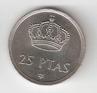25 ptas Juan Carlos I 1975 (*1979) EBC