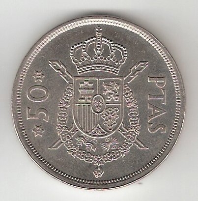 50 ptas Juan Carlos I 1975 (*1980) EBC