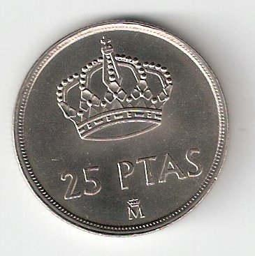 25 ptas Juan Carlos I 1982 (*M) EBC