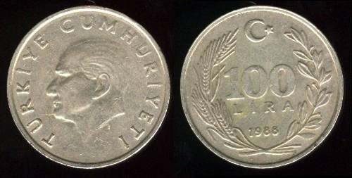 100 Liras