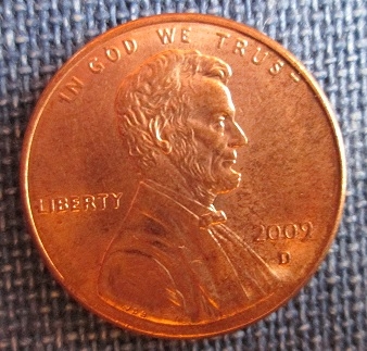 CONMEMORATIVA 200 ANIVERSARIO ABRAHAM LINCOLN ( REVERSO