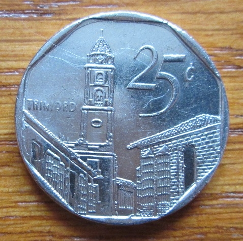 MONEDA DE CUBA - TRINIDAD - ( ANVERSO)