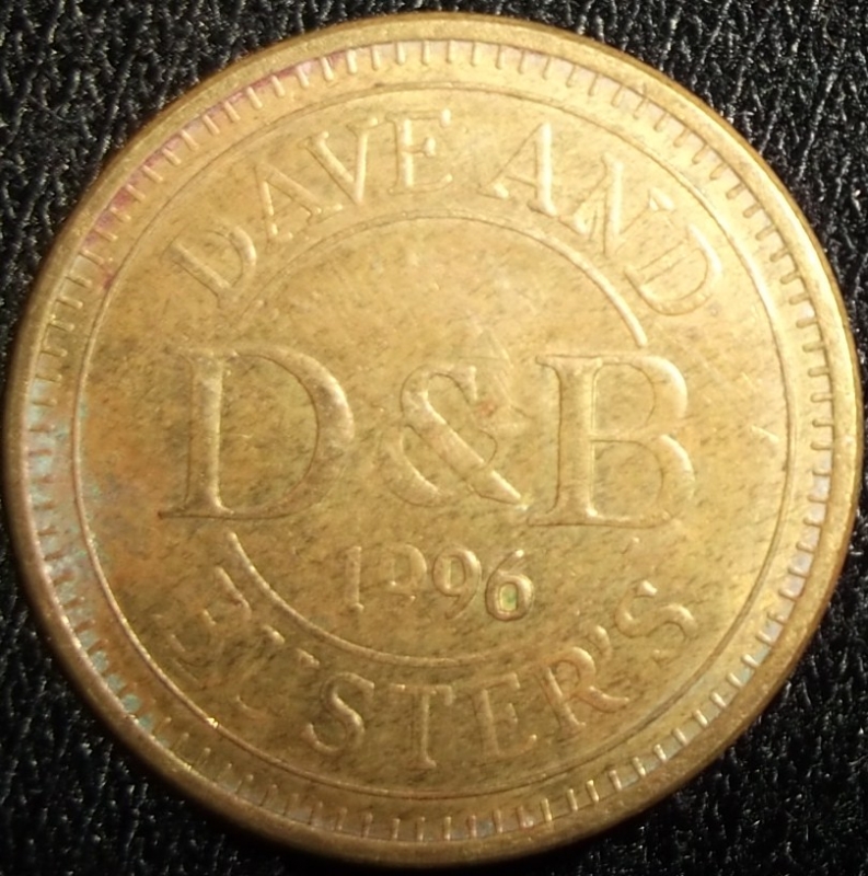 1996 (Anverso) Token