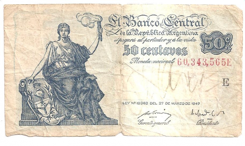 billete anverso