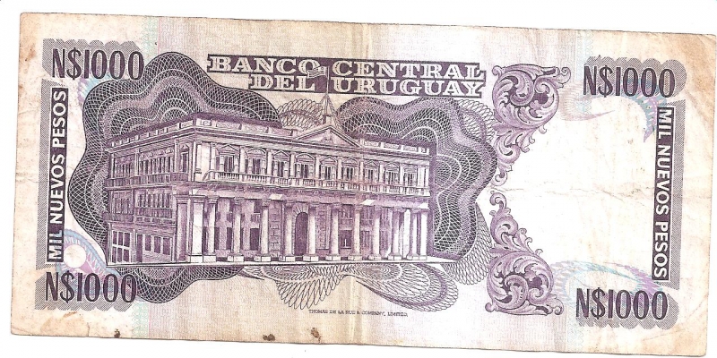billete reverso