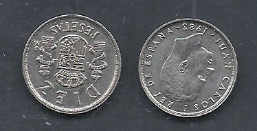    10  Pesetas