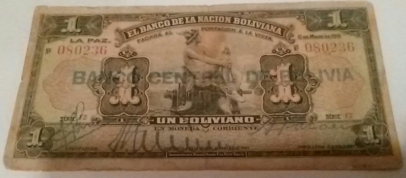 1 Boliviano