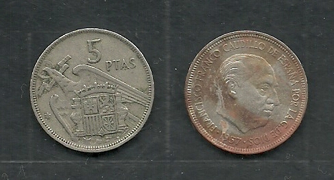Franco y Escudo Nacional