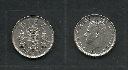 Juan Carlos  I y Escudo Nacional
