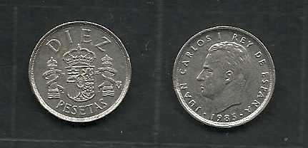 Juan Carlos  I y Escudo Nacional