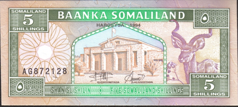 Somaliland Shillings