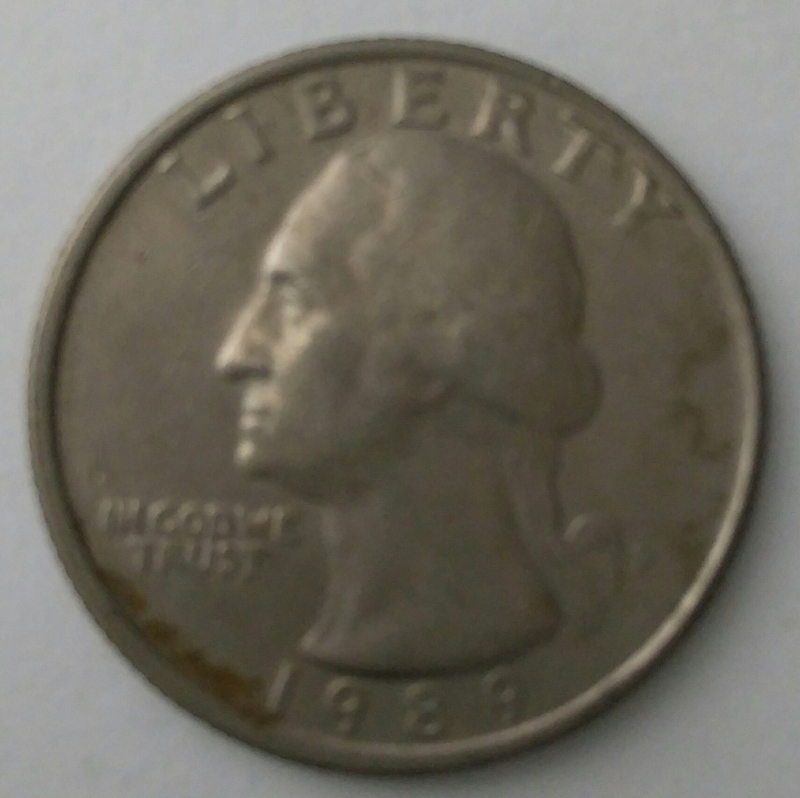 1989 - quarter dollar