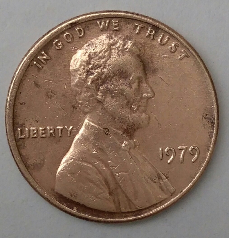 1979 one cent