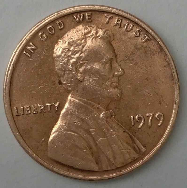 1979 one cent