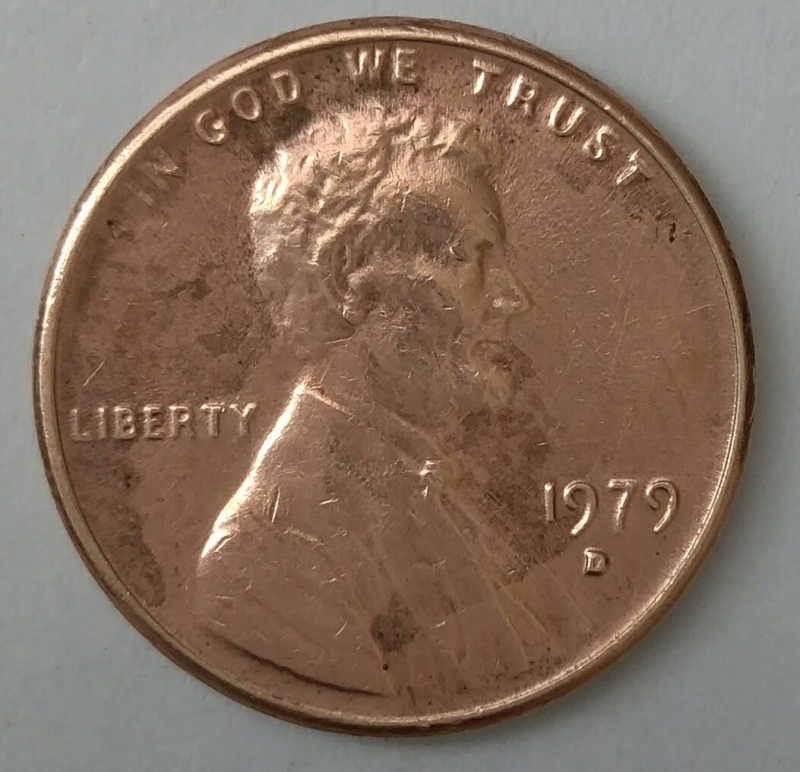 1979 - D one cent