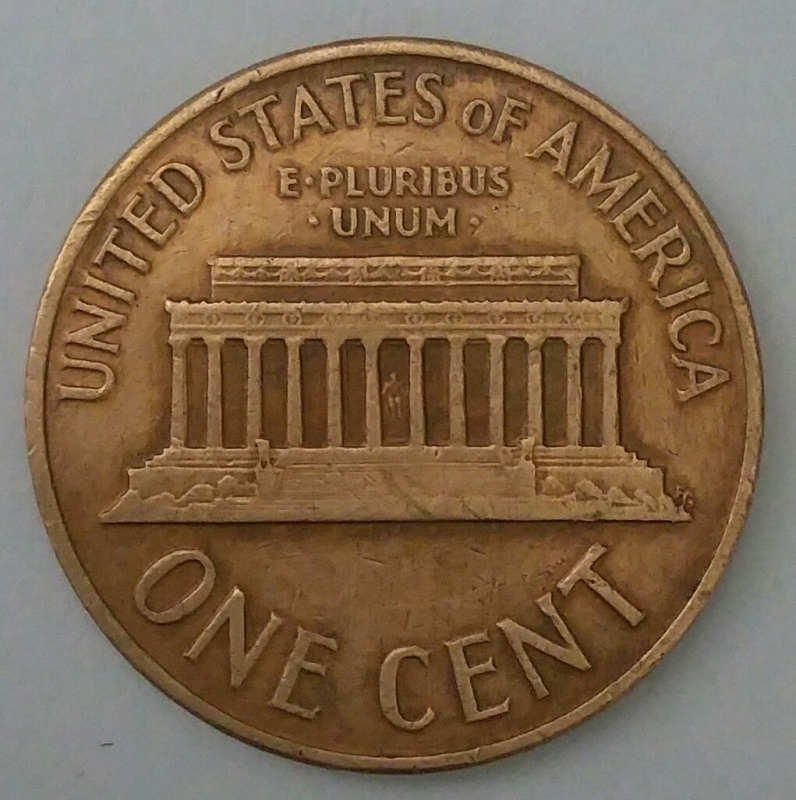 1960 - one cent