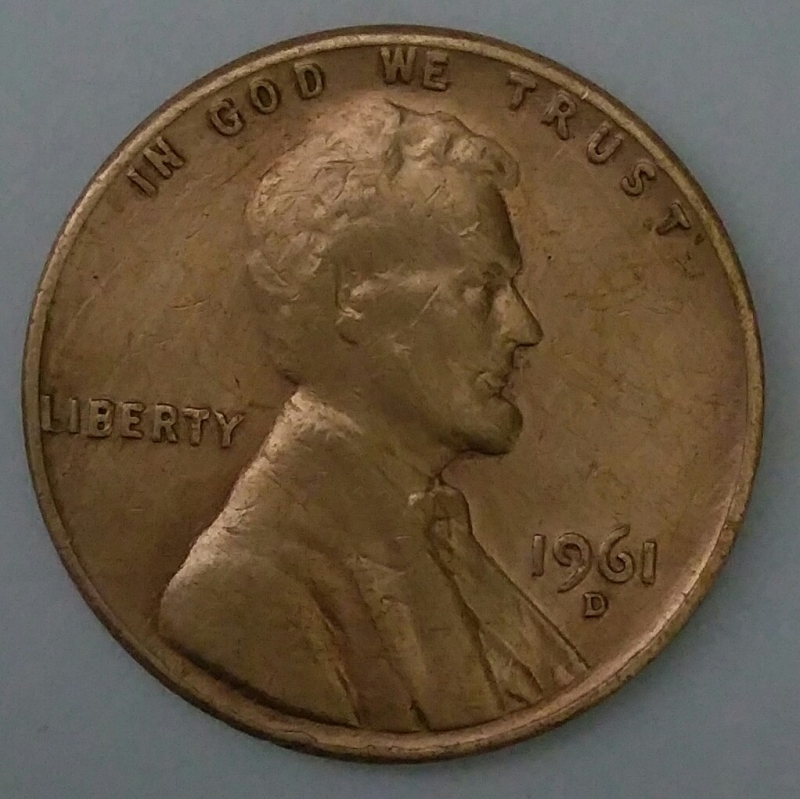 1961 - D one cent