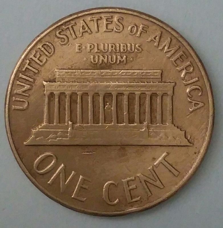 1964 one cent
