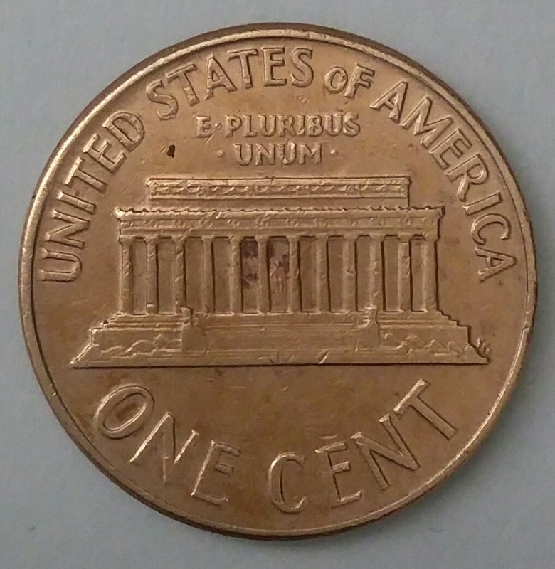 1966 one cent