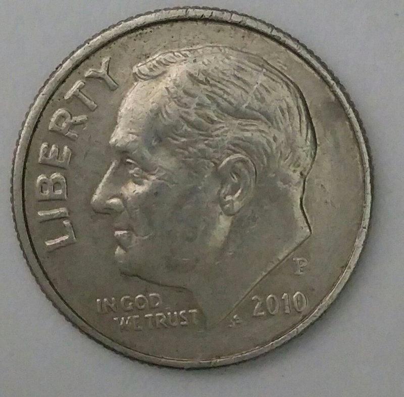 2010 - P one dime