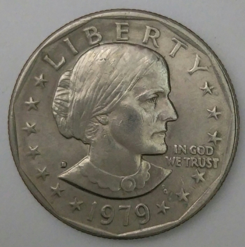 1979 D one dollar