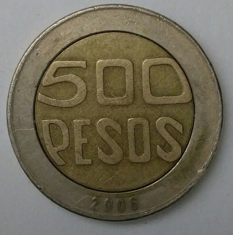 2006 - 500 pesos