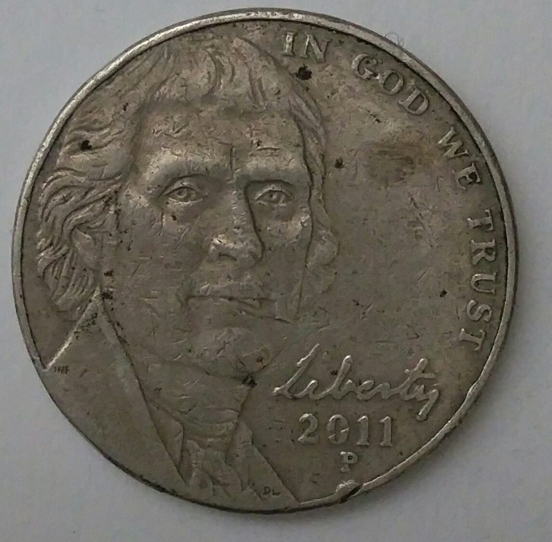 2011 -five cents