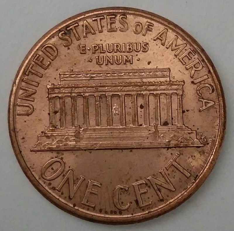 1990 one cent