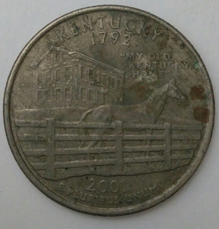 2001 quarter dollar