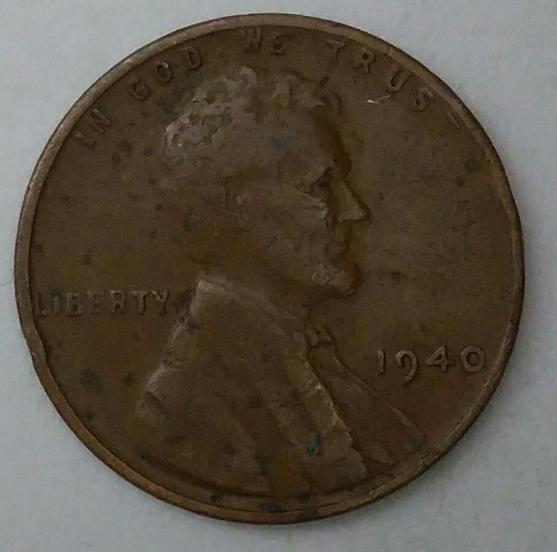 1940 one cent