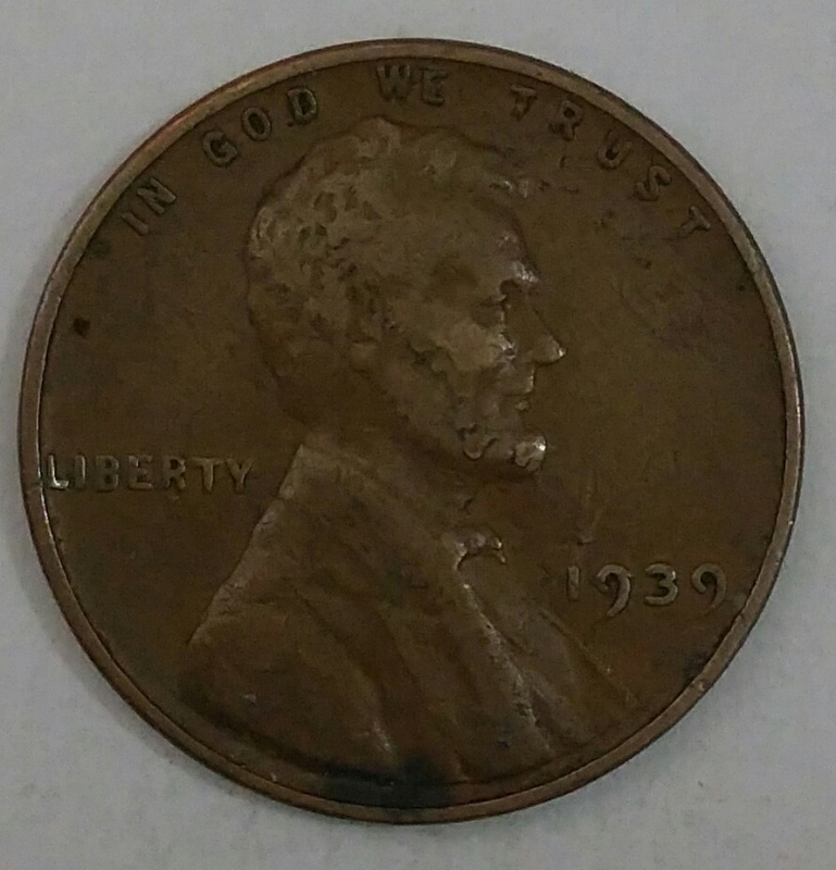 1939 one cent
