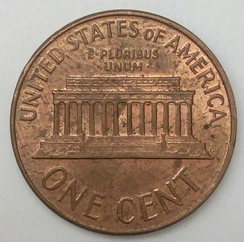 1964 one cent