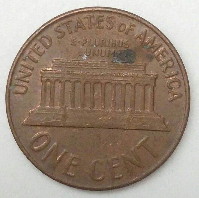 1964 one cent