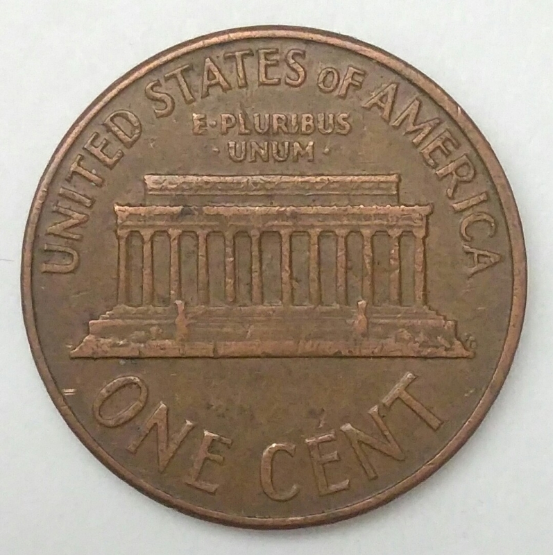 1963 one cent