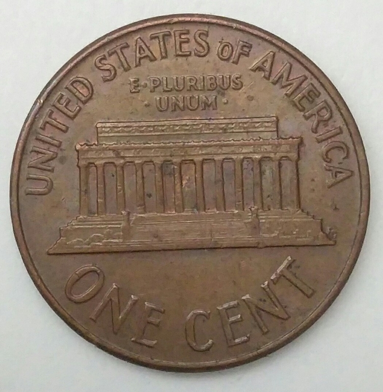 1962 one cent
