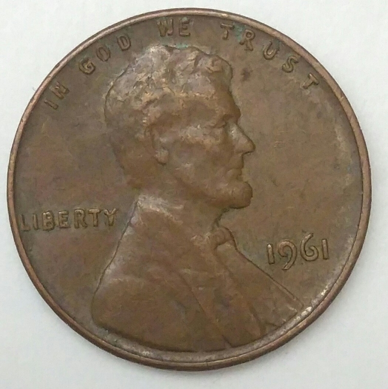 1961 one cent