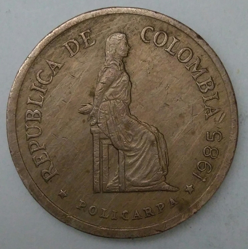 1985 - 5 pesos