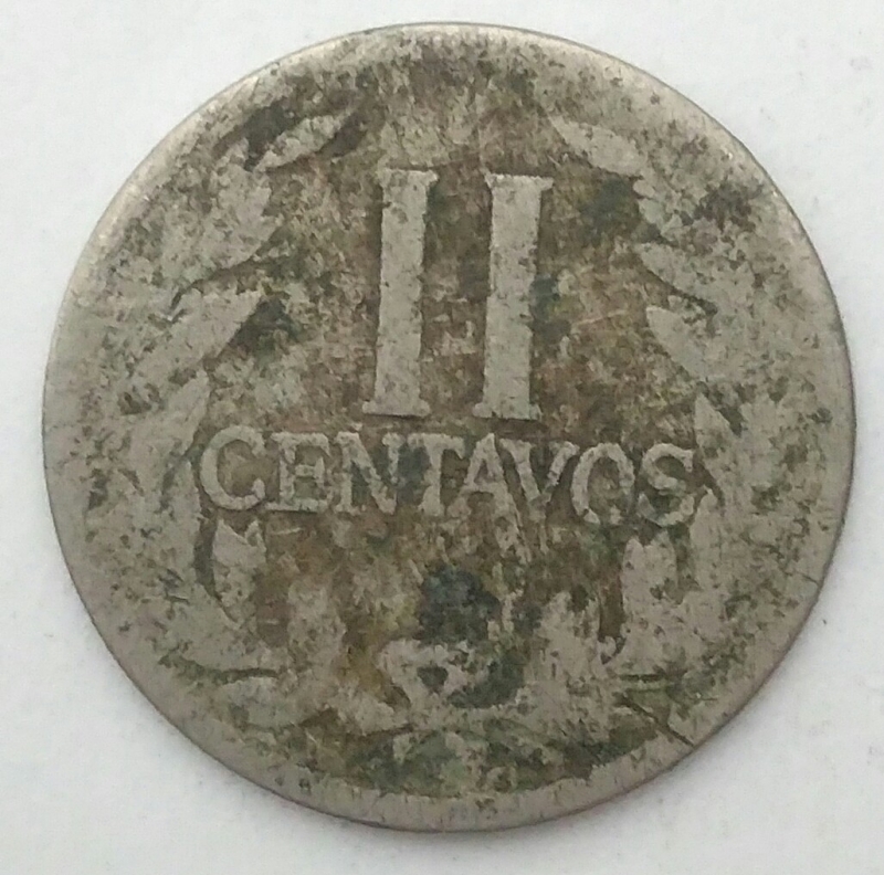 1921- 2 centavos