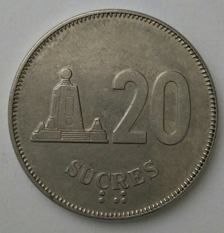1988 - 20 sucres