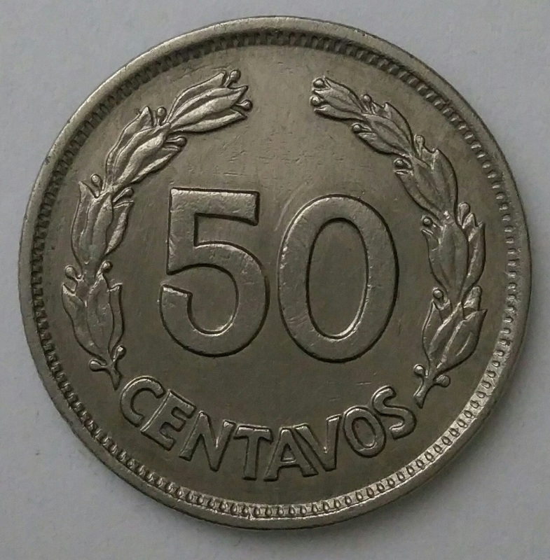 1963 - 50 centavos