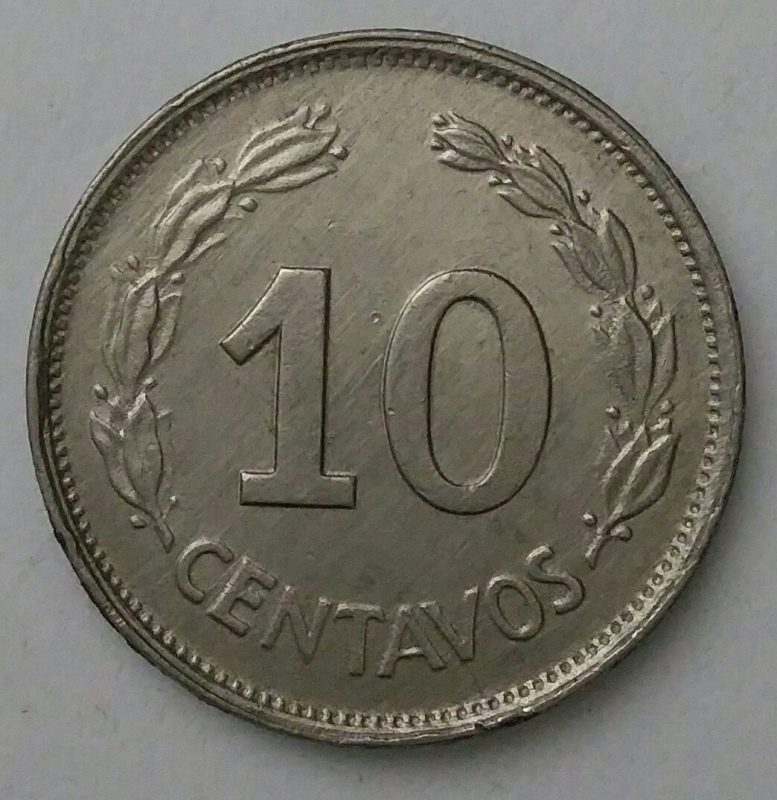 1972 - 10 centavos