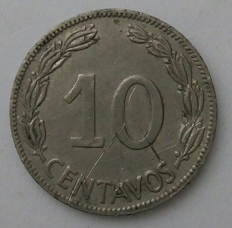 1968 - 10 centavos