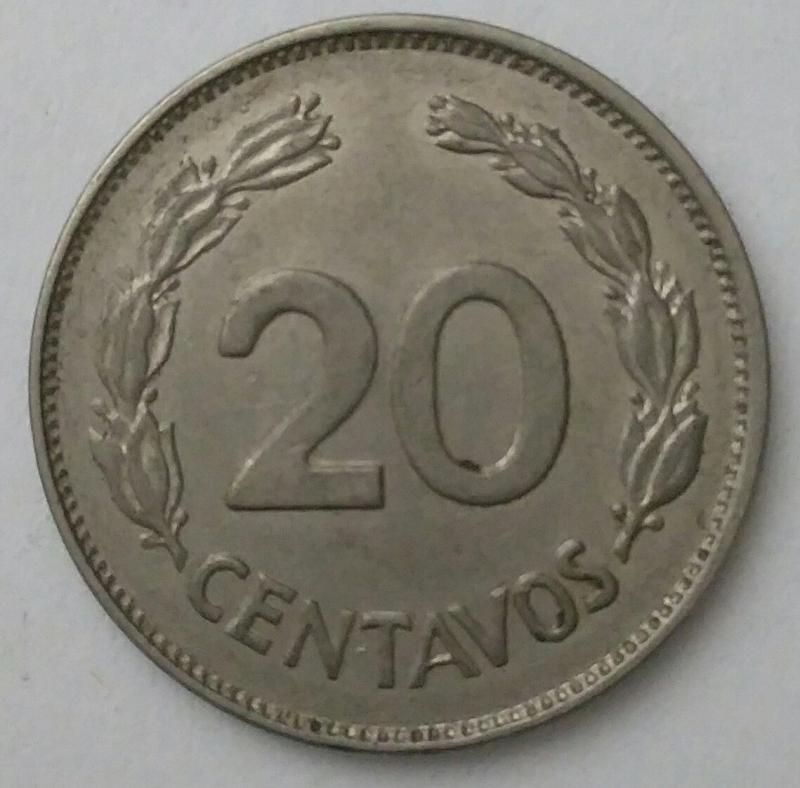 1962 - 20 centavos